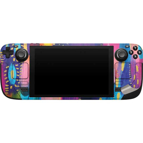 Etta Vee Kaleidoscope Brush Stroke Steam Deck Handheld Gaming Computer Skin